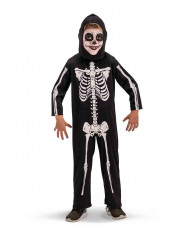 Skeleton costume for kid composed of jumpsuit in printed Skeleton costume for kid composed of jumpsuit in printed