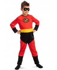 Superhero costume for kid with jumpsuit in stretch fabric . Superhero costume for kid with jumpsuit in stretch fabric .