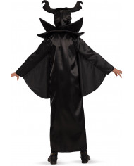 Maleficent costume for kid composed of satin dress and Maleficent costume for kid composed of satin dress and