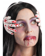 Headband With Bloody Hands W/Header