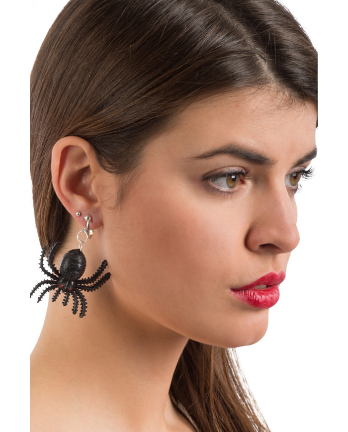 Spider earrings, a jewel that will enrich your Halloween