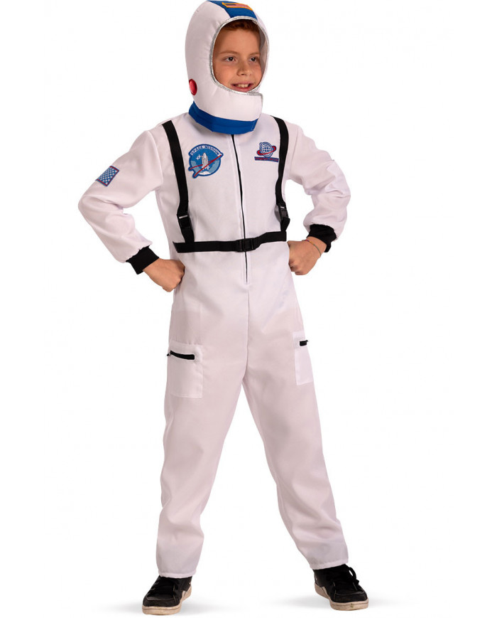 Disfraz traje de astronauta en bolsa con gancho