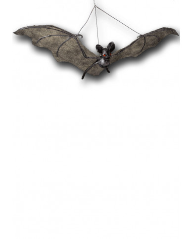 Chauve-souris à suspendre, largeur 54 cm environ avec étiquette Chauve-souris à suspendre, largeur 54 cm environ avec étiquette