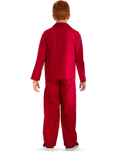 Crazy clown costume for kid composed of fabric jacket with Crazy clown costume for kid composed of fabric jacket with