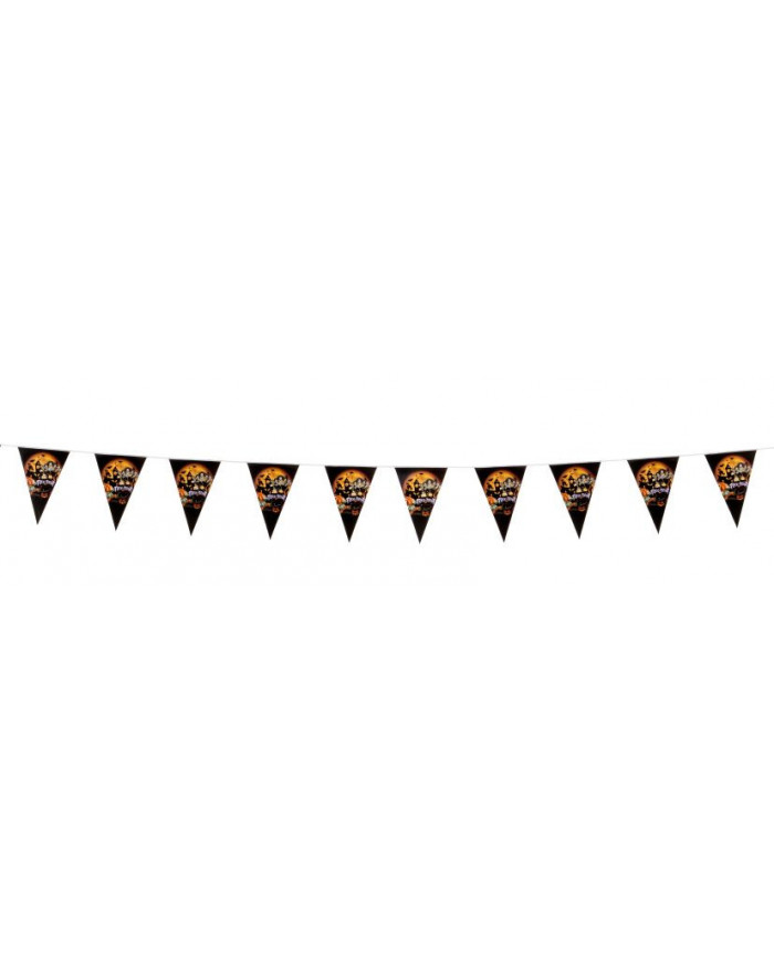 Paper flag garland, length cm.3 , suitable for Halloween
