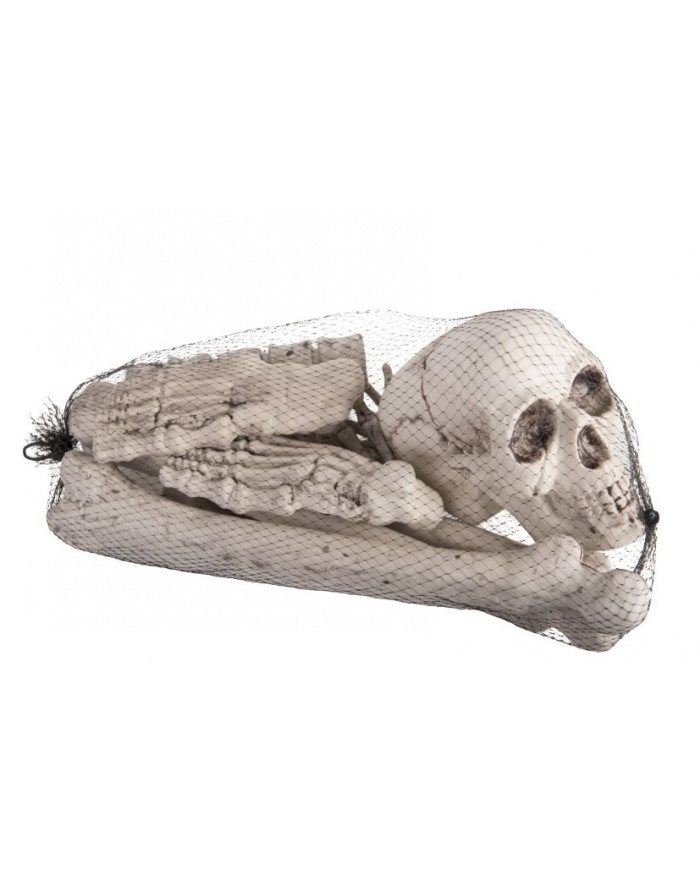 Confezione di 12 ossa in plastica, adatte per decorare Confezione di 12 ossa in plastica, adatte per decorare