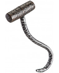 Plastic hook with length cm.25. Weapon to complete the disguise