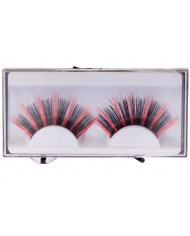 Ciglia finte adesive nei colori assortiti nere/viola e