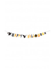 HAPPY HALLOWEEN paper garland, long cm.250, to decorate your