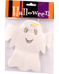 White paper ghost garland, with a height of cm.15 and a length