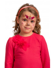 Adhesive decorations for face, a perfect and fast unicorn make