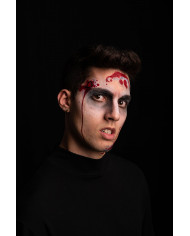 Bloody scars tattoos for realistic and easy to apply horror