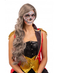 Adhesive face decorations, to complete the skull make up with Adhesive face decorations, to complete the skull make up with