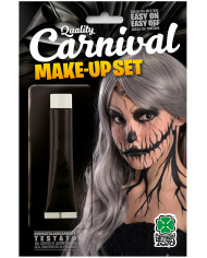 Black face paint in tube of ml.28,3 oil-based, non-toxic and