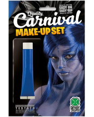 Blue face paint in tube of ml.28,3 oil-based, non-toxic and