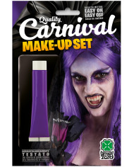 Purple face paint in tube of ml.28,3 oil-based, non-toxic and