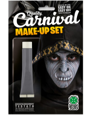 Grey face paint in tube of ml.28,3 oil-based, non-toxic and Grey face paint in tube of ml.28,3 oil-based, non-toxic and