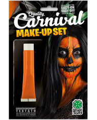 Orange face paint in tube of ml.28,3 oil-based, non-toxic and