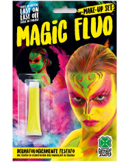 Fluorescent yellow face paint in tube of ml.2 oil-based