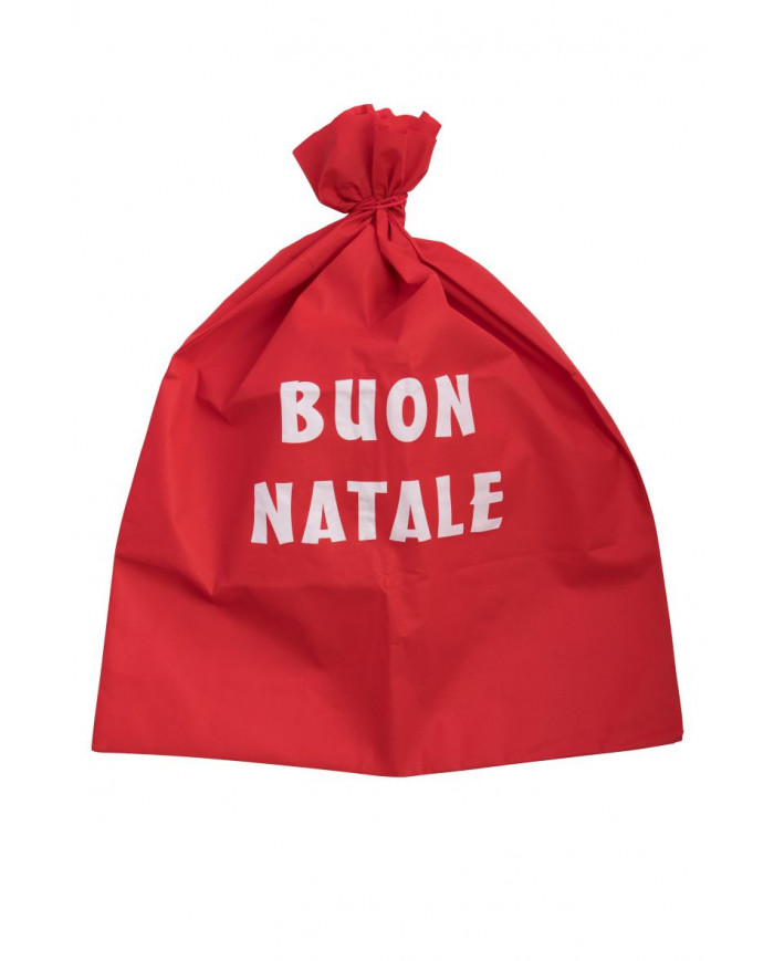 Santa's bag in red fabric, measures cm.1 x7, to bring so many