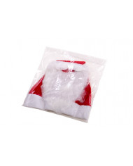 Hood with beard to complete a Santa's disguise, the most loved