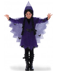 Voile cape for kid with hood and decorations, length cm.7.