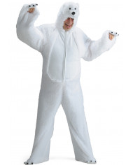 Giant jumpsuit with hood, one size L-XXL.