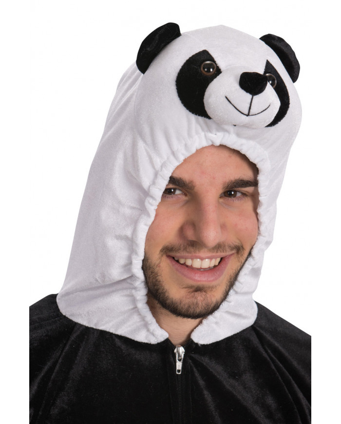 Giant pile jumpsuit with hood, one size M-XL.