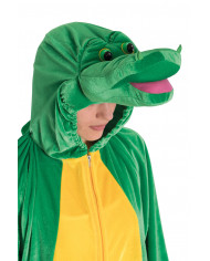 Giant pile jumpsuit with hood, one size M-XL.