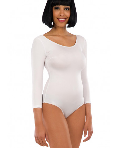 White lycra bodysuit, one size S/M. White lycra bodysuit, one size S/M.