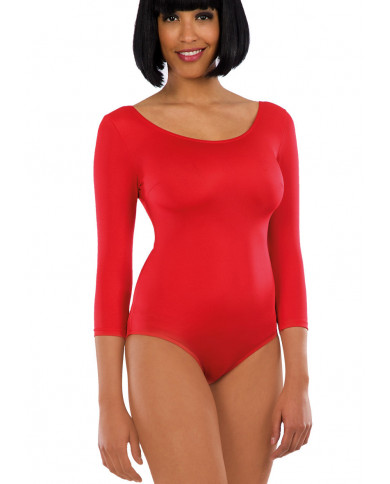 Red lycra bodysuit, one size S/M. Red lycra bodysuit, one size S/M.