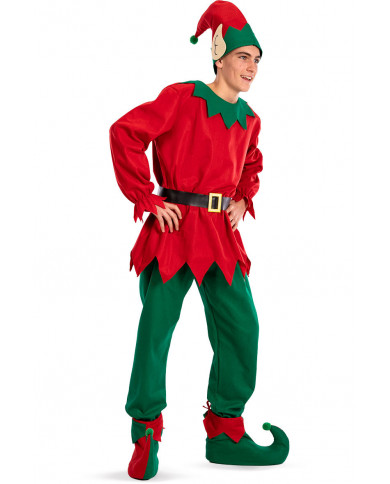 Elf costume for man composed of felt jacket and pants Elf costume for man composed of felt jacket and pants