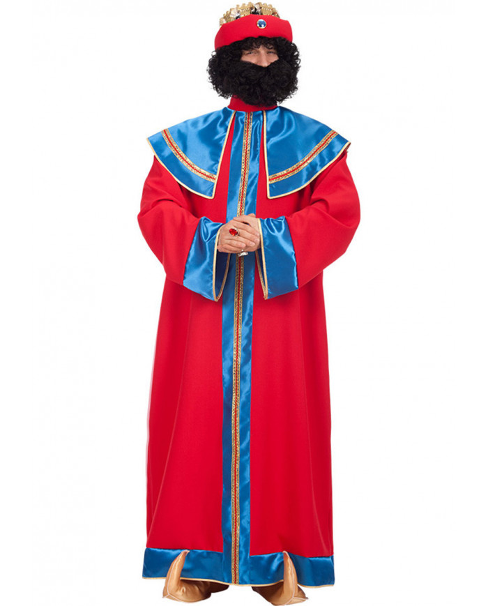 Gaspare costume, one of the three wise men, with fabric
