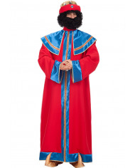 Costume da Gaspare composto da abito in tela rosso con