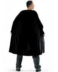 Taffettas black cape, one size, length cm.135.