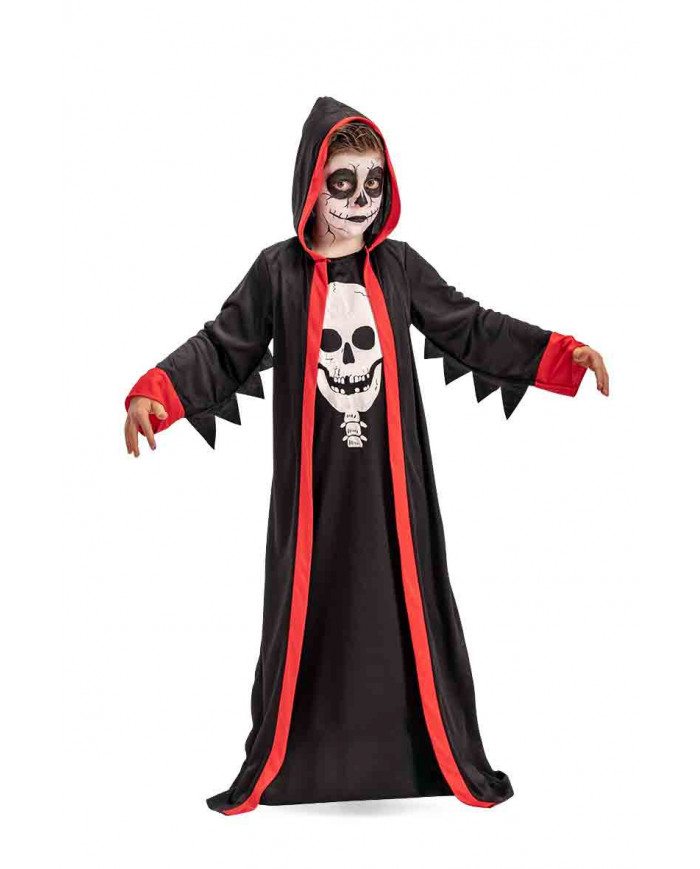 Demon Costume W/Skull In Stretch Fabricon card in pb