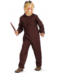 Jack costume for kid with fabric jumpsuit, one size.