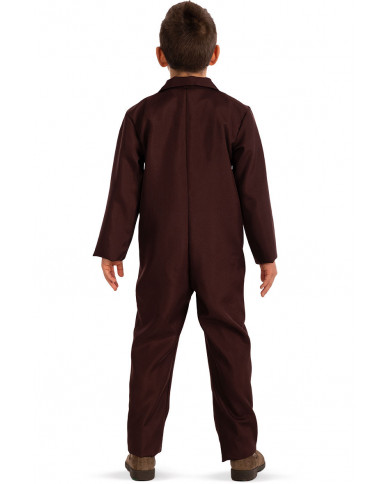 Jack costume for kid with fabric jumpsuit, one size.