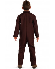 Jack costume for kid with fabric jumpsuit, one size.