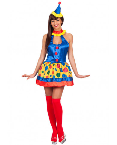 Costume clown Fiorellino in busta