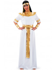 Cleopatra costume with stretchy dress, bracers, diadem, belt