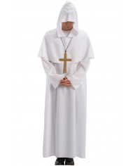 Fabric tunic with cape and hood in one size M-L.