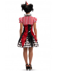 Jolly costume for woman composed of stretchy and metalized