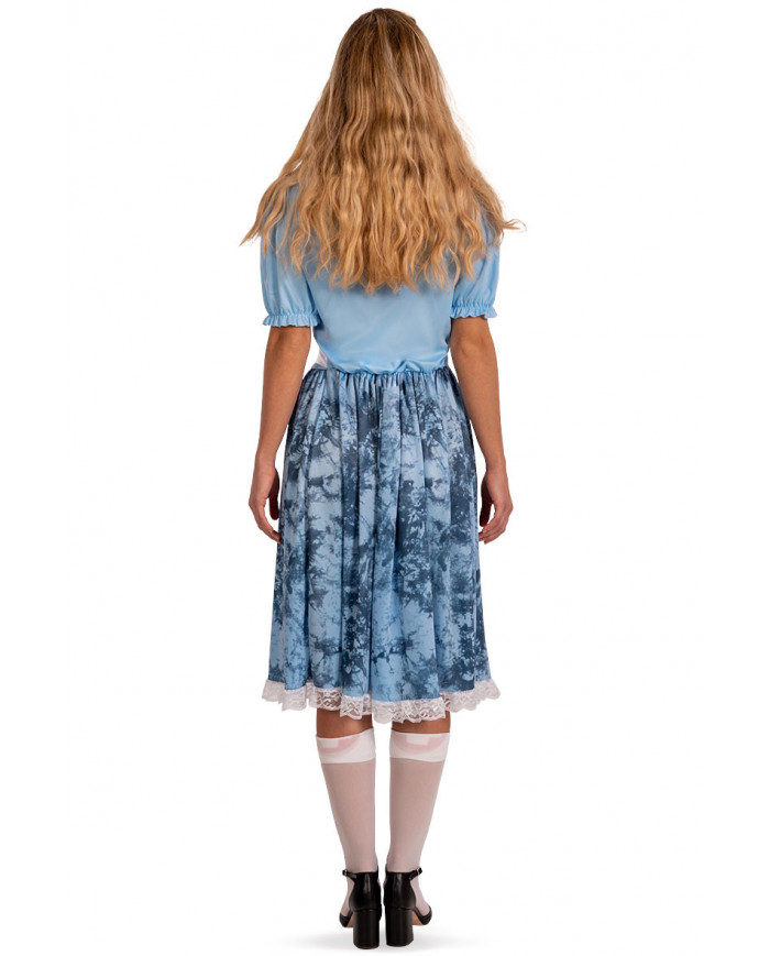 Costume da gemella horror per donna. Composto da abito con