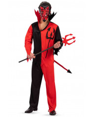 Demon costume consisting of shirt and pants with tail in Demon costume consisting of shirt and pants with tail in