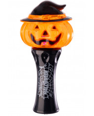 Gadget of h.cm.14 made of a plastic wand with luminous pumpkin.