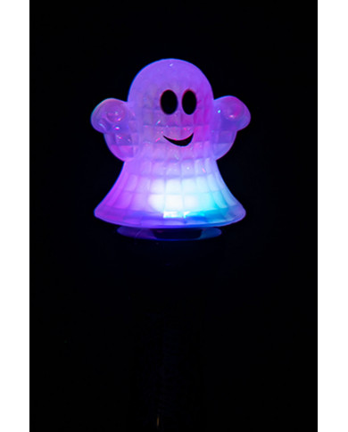 Gadget of h.cm.14 made of a plastic wand with a luminous ghost.