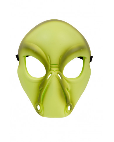 Maschera in plastica rigida con le sembianze di uno spaventoso Maschera in plastica rigida con le sembianze di uno spaventoso