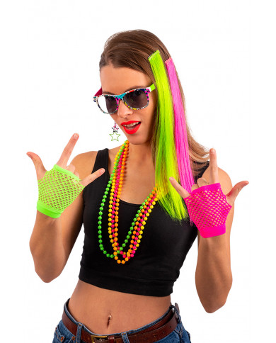 Disguise set consisting of 4 necklaces, 2 extentions, glasses Disguise set consisting of 4 necklaces, 2 extentions, glasses