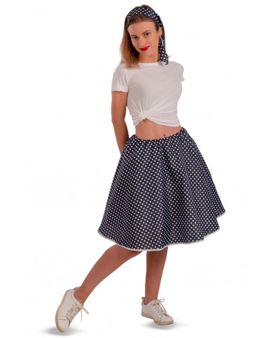 1950s set consisting of skirt l.cm.60 and headscarf in red 1950s set consisting of skirt l.cm.60 and headscarf in red